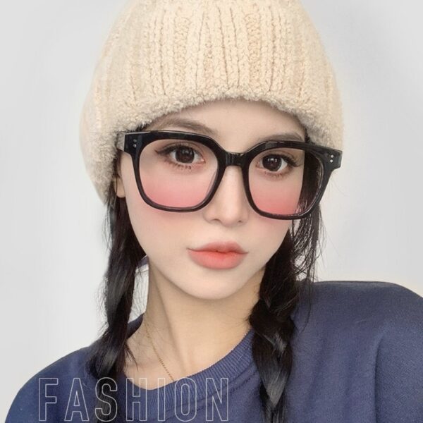 YJ006 Retro Trendy Sunglasses Square Frame - Image 4