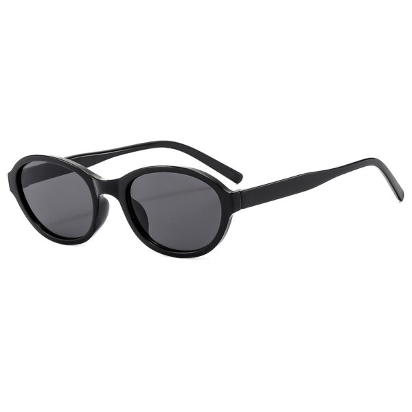 YJ026 Sunglasses Fashionable Small Oval-shaped Frame