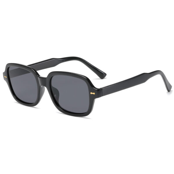 YJ054 Sunglasses Fashionable Trendy Retro Square Frame - 图片 3