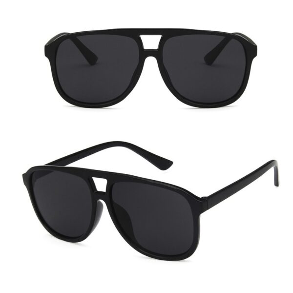 YJ004 Double Bridge Frame Sunglasses - Image 2