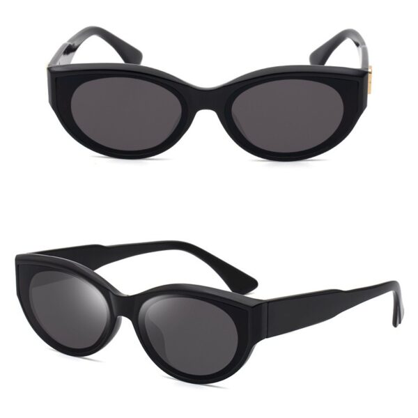 YJ024 Sunglasses Cat-eye Frame Fashionable Leg Style - Image 2