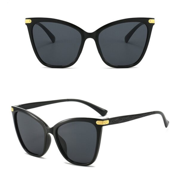 YJ028 Sunglasses Vintage Bohemian Style Large Frame - Image 2