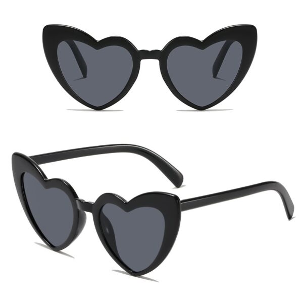 YJ002 Stylish Heart Shaped Sunglasses for Men and Women - Image 2