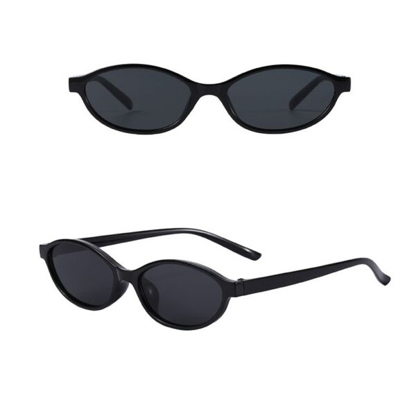YJ037 Sunglasses Fashionable Retro Small Frame - 图片 4