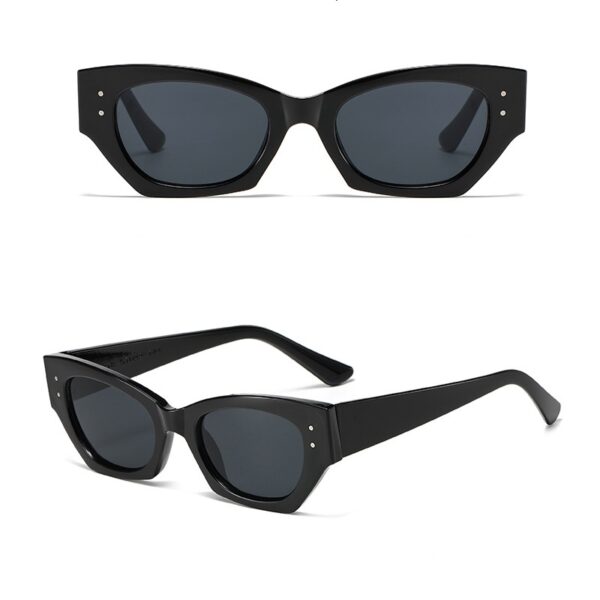 YJ052 Sunglasses Minimally Multilateral Frame for Women - 图片 4