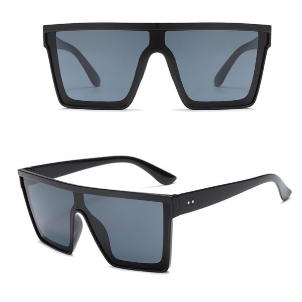 YJ064 Sunglasses Fashionable Integrated Lens Design - 图片 4