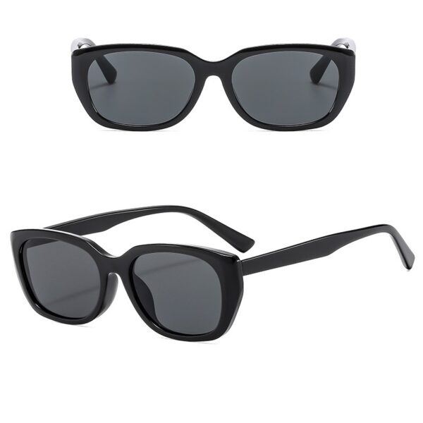 YJ067 Sunglasses Hot Sale Popular Personalized Oval Frame - 图片 4