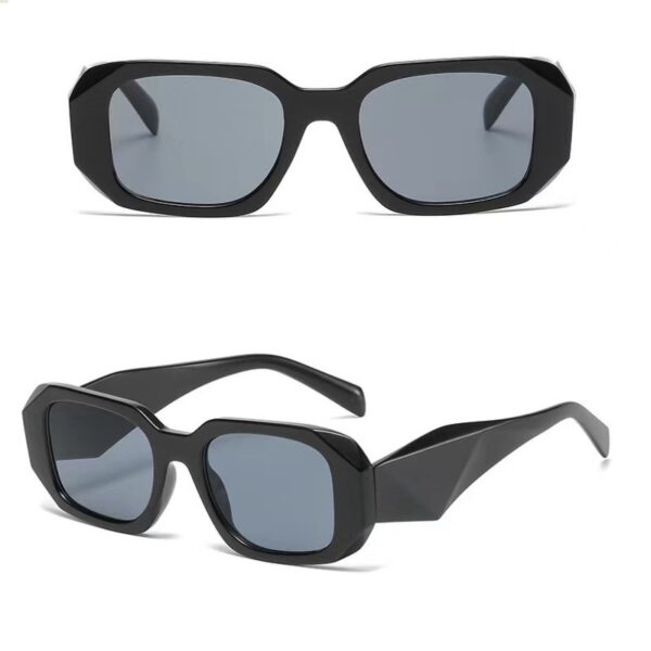 YJ070 Sunglasses Popular Personality Irregular Leg Unisex - 图片 4