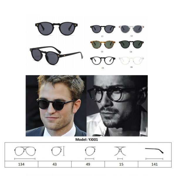 YJ001~YJ050 Sunglasses Hot Sale Styles Factory Price