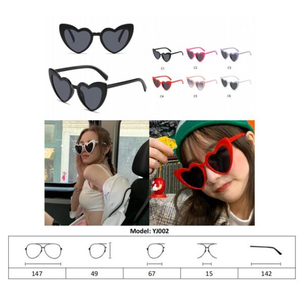 YJ001~YJ050 Sunglasses Hot Sale Styles Factory Price - 图片 2
