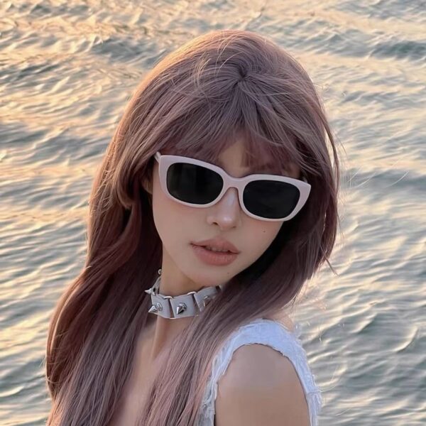 YJ067 Sunglasses Hot Sale Popular Personalized Oval Frame - 图片 2