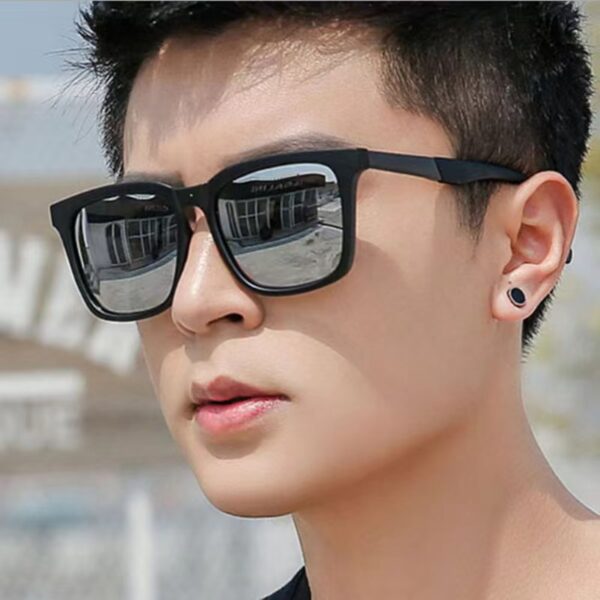 YJ044 Sunglasses Fashionable Classic Simple Large Frame - 图片 2