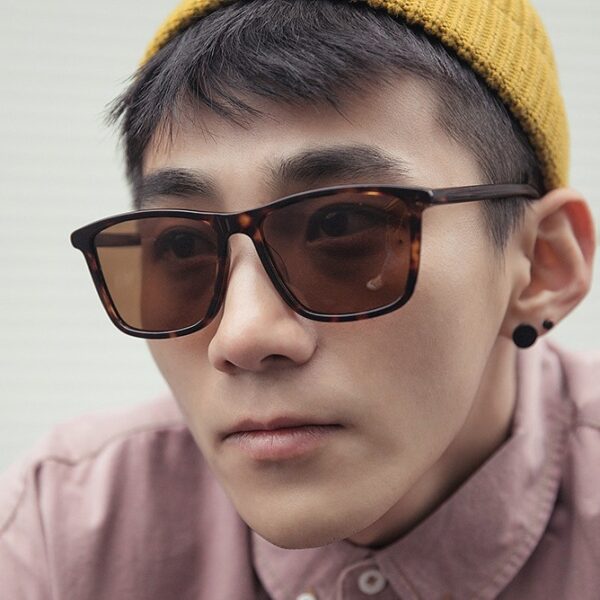 YJ047 Sunglasses Simple Retro Slim Frame for Man and Women - 图片 2