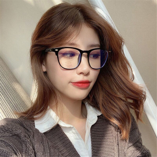 YJ008 Oval Frame Sunglasses New Marine Sheet Statement - Image 4