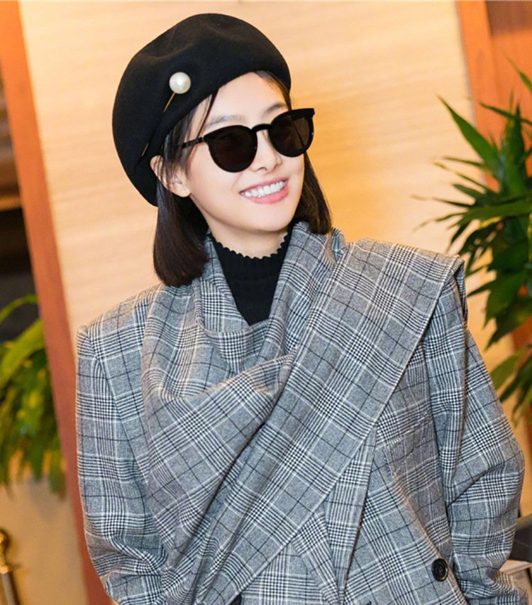 YJ053 Sunglasses Trendy Tears Large Frame Unisex - 图片 3