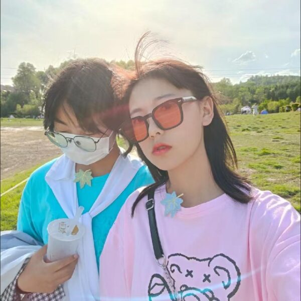 YJ062 Sunglasses Fashionable Square Frame for Man and Women - 图片 2