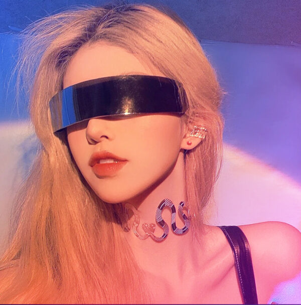 YJ068 Sunglasses Hot Sale Cyberpunk Future Technology Sense