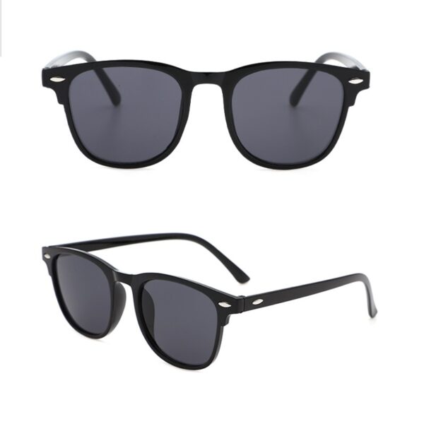 YJ008 Oval Frame Sunglasses New Marine Sheet Statement - Image 2