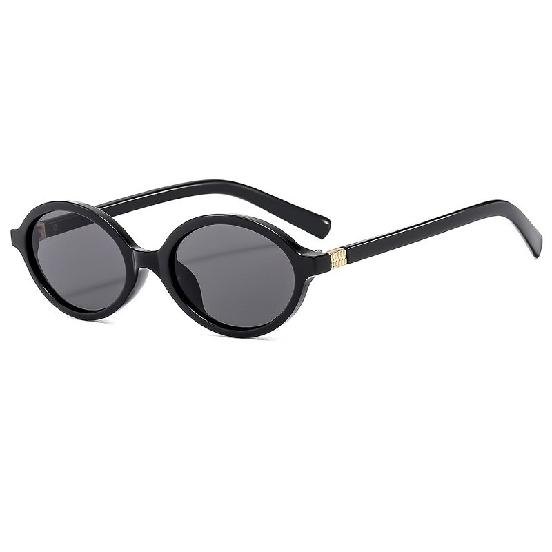 YJ104 Sunglasses Retro Oval Small Frame for Women