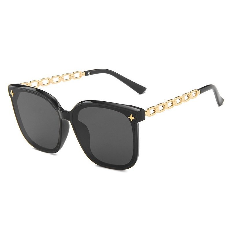 YJ124 Sunglasses Star Decoration Chain-shaped Leg