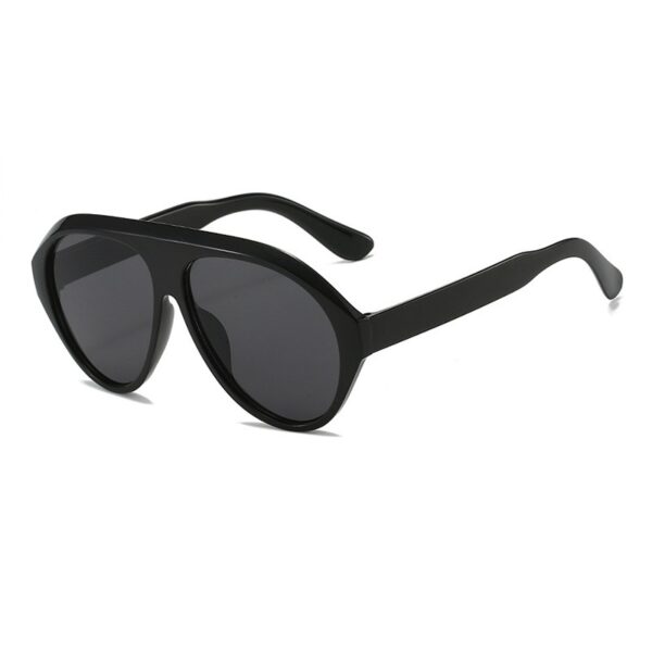 YJ082 Sunglasses Fashionable Retro Large Frame Goggle - 图片 3