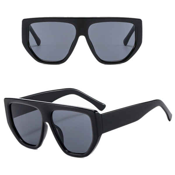 YJ085 Sunglasses Trendy Square Large Frame for Man and Women - 图片 4