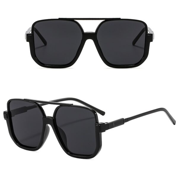 YJ075 Sunglasses Double Bridge Frame for Women - 图片 4